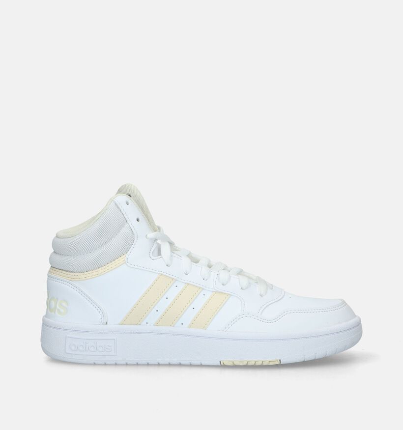 adidas Hoops 3.0 Mid Baskets en Blanc pour femmes (334674)