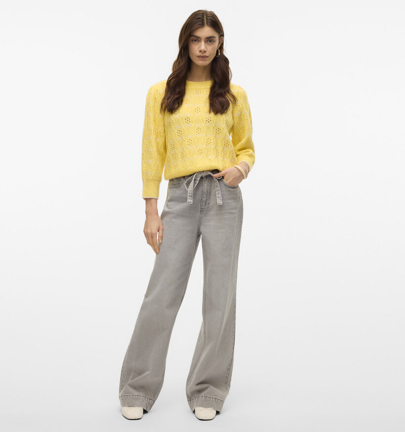 Vero Moda Newleonor Gele Trui voor dames (352169)
