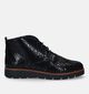 Solemade Zoe 28 Zwarte Veterboots voor dames (331052) - geschikt voor steunzolen