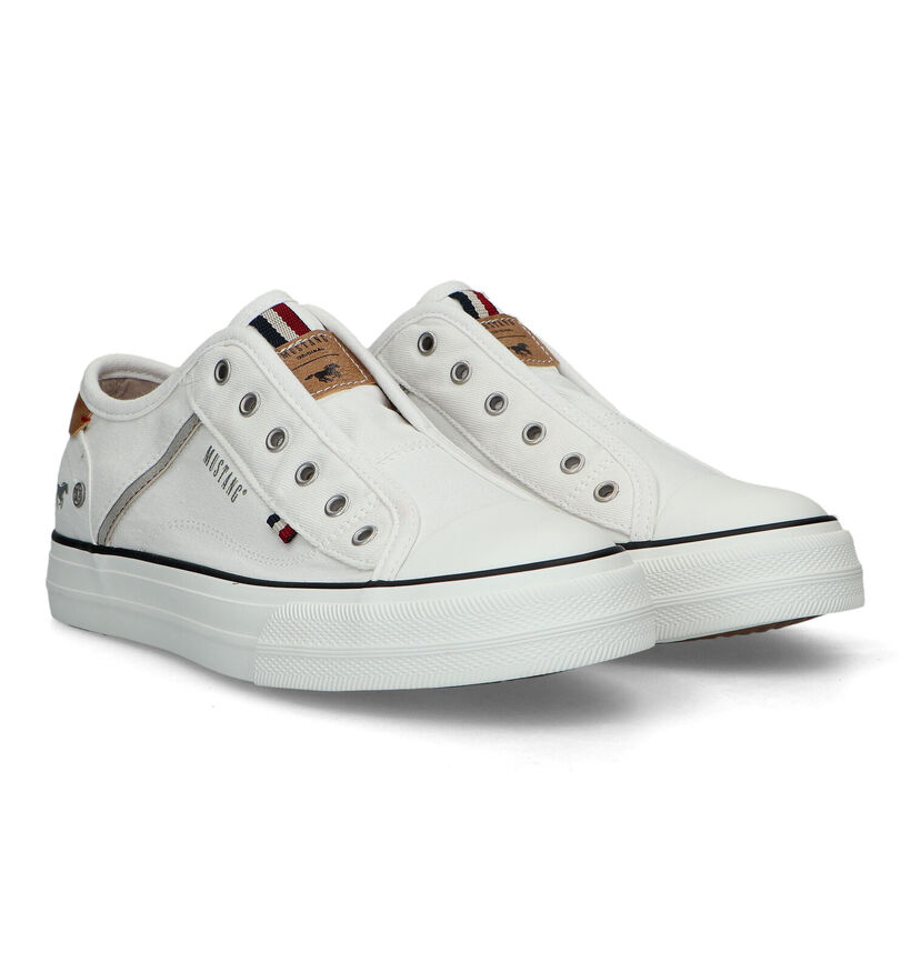 Mustang Slip-ons en Blanc pour femmes (336423)