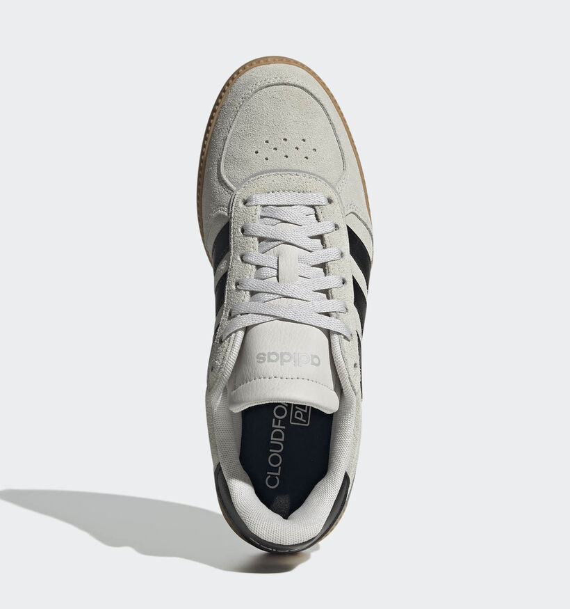 adidas Breaknet Sleek Baskets en Gris pour femmes (359436) - pour semelles orthopédiques