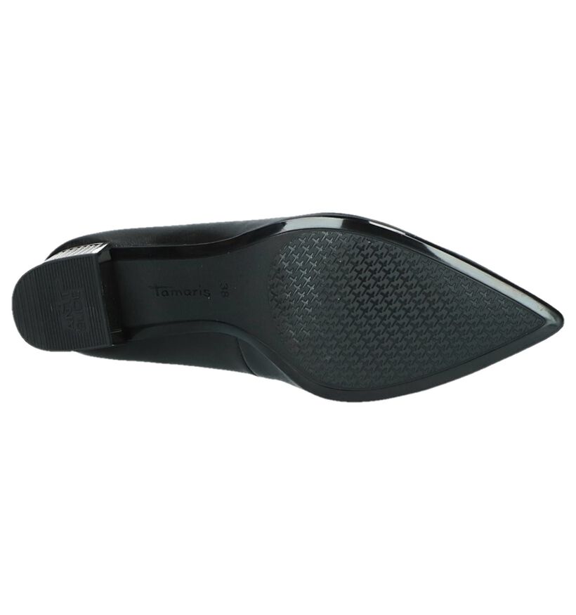 Tamaris Escarpins classique en Noir en cuir (222159)