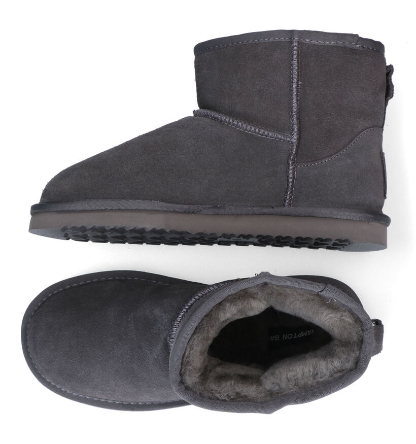 Hampton Bays Blauwe Boots in daim (300086)