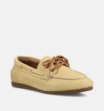 Laurent David Lage schoenen Pale Banana/Sand/Bambi/Chocolate Brown/Leopard/Blauw