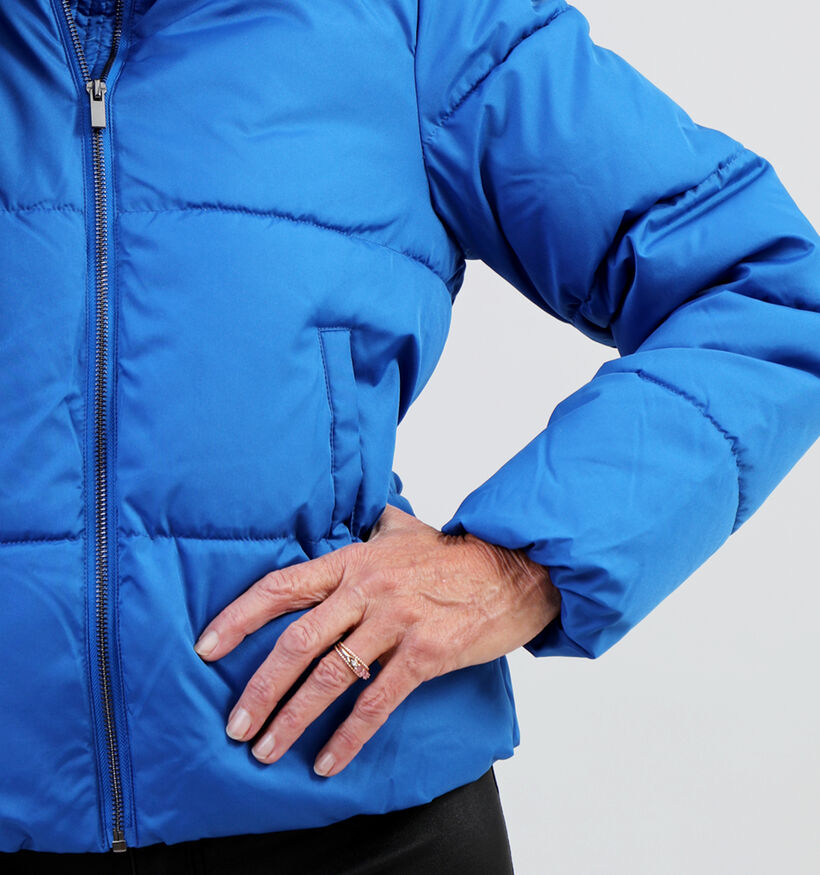 Vila Tate Blauwe Puffer jas voor dames (328866)