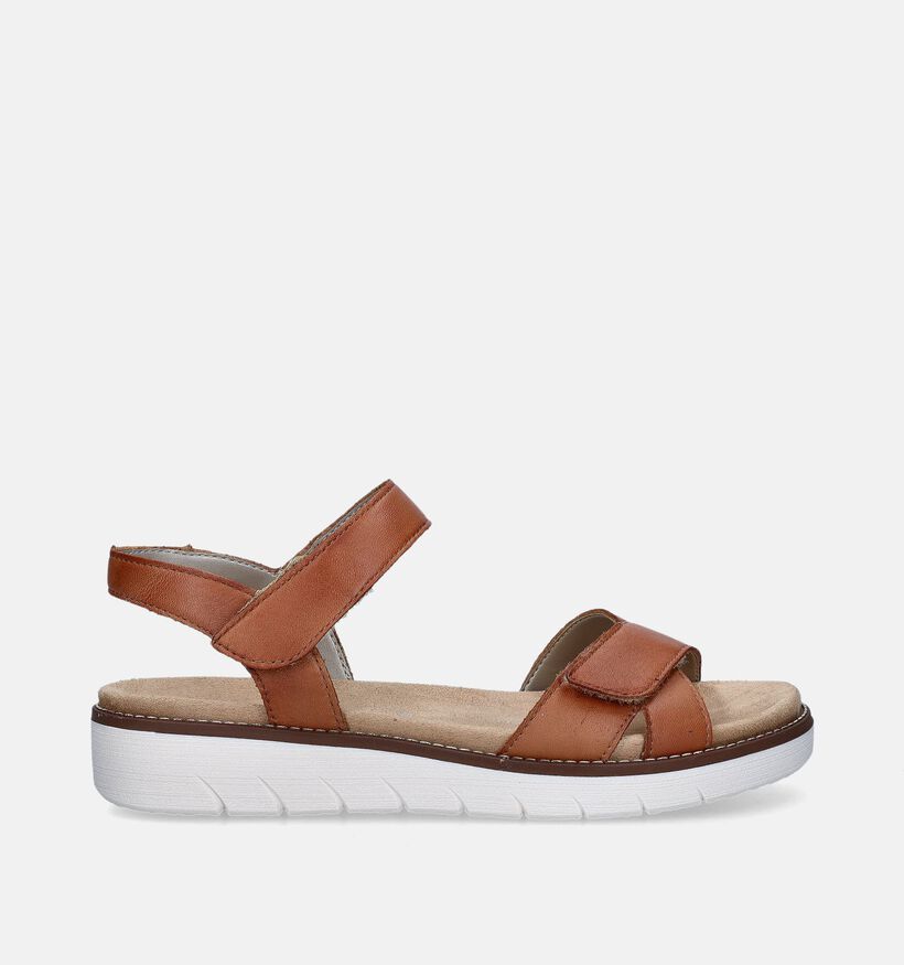 Remonte Sandales compensées en Camel pour femmes (354847)