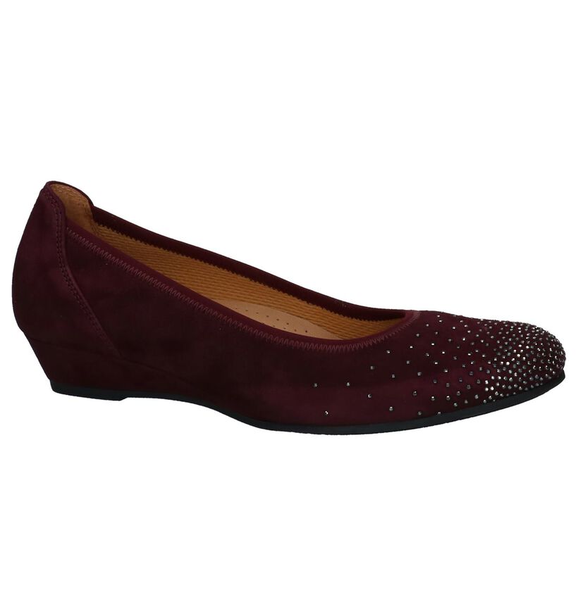Donkerblauwe Pumps Gabor Easy Walking in daim (231260)