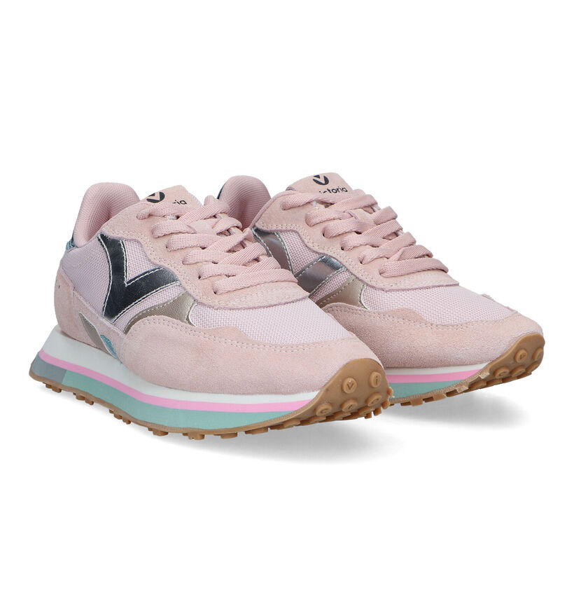 Victoria Baskets casual en Rose pour femmes (322593) - pour semelles orthopédiques