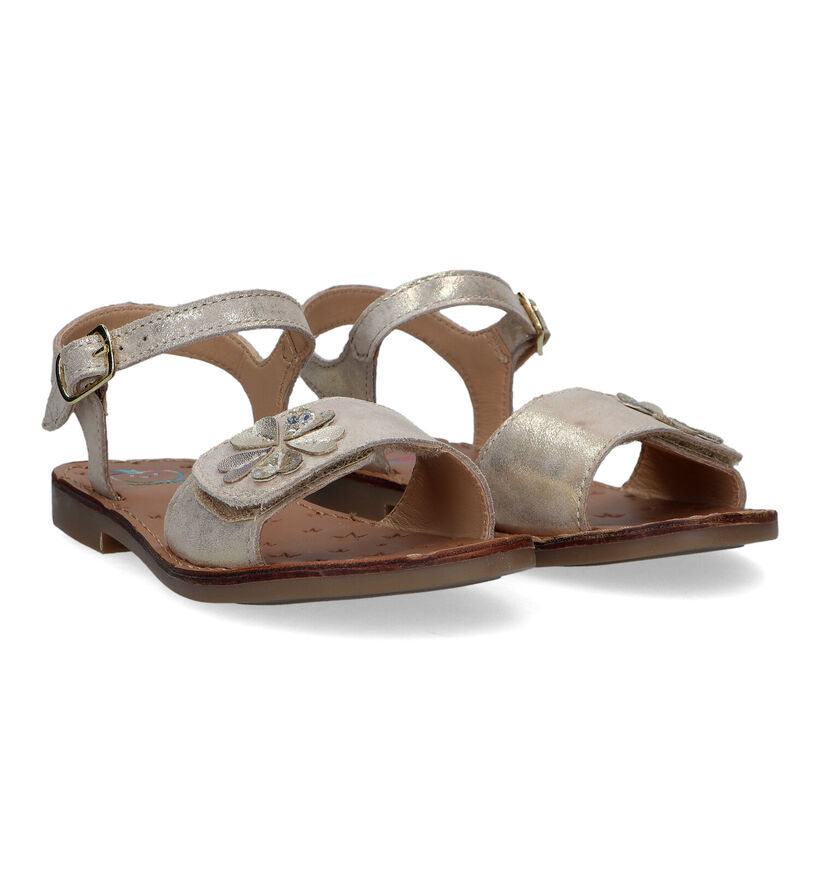 Shoo Pom Happy Flo Gouden Sandalen voor meisjes (322863)