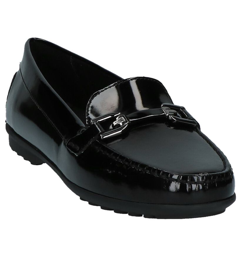 Zwarte Loafers Geox Elidia, , pdp