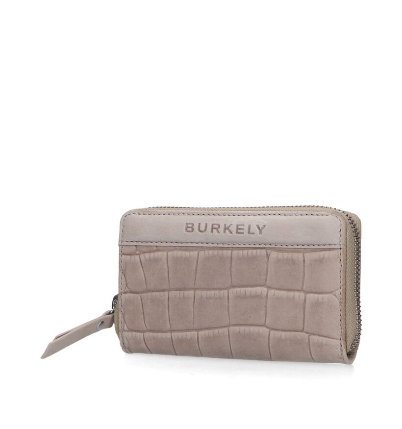 Burkely Casual Cayla Grijze Ritsportemonnee voor dames (321654)