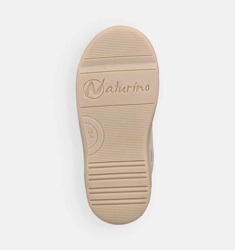 Naturino Eindhoven 2 Vl Witte Sneakers voor meisjes (371603) - geschikt voor steunzolen