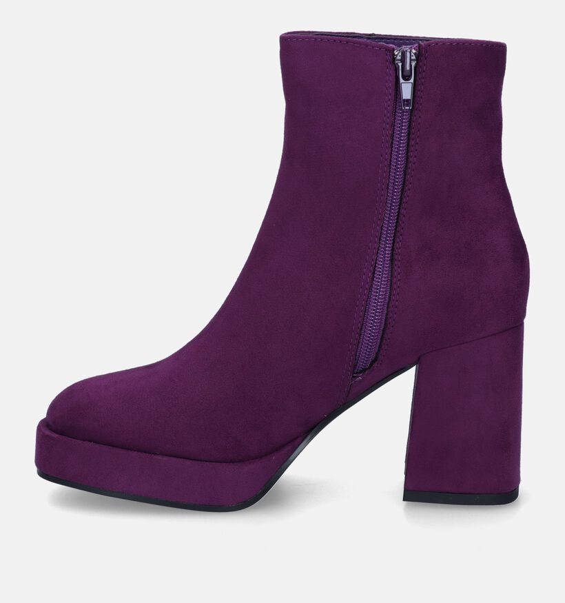 Signatur Bottillons avec plateau en Mauve pour femmes (329291)