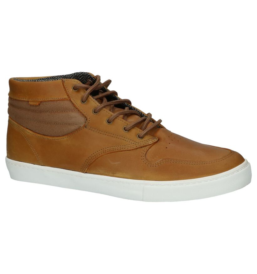 Element Skate sneakers en Cognac en cuir (200728)