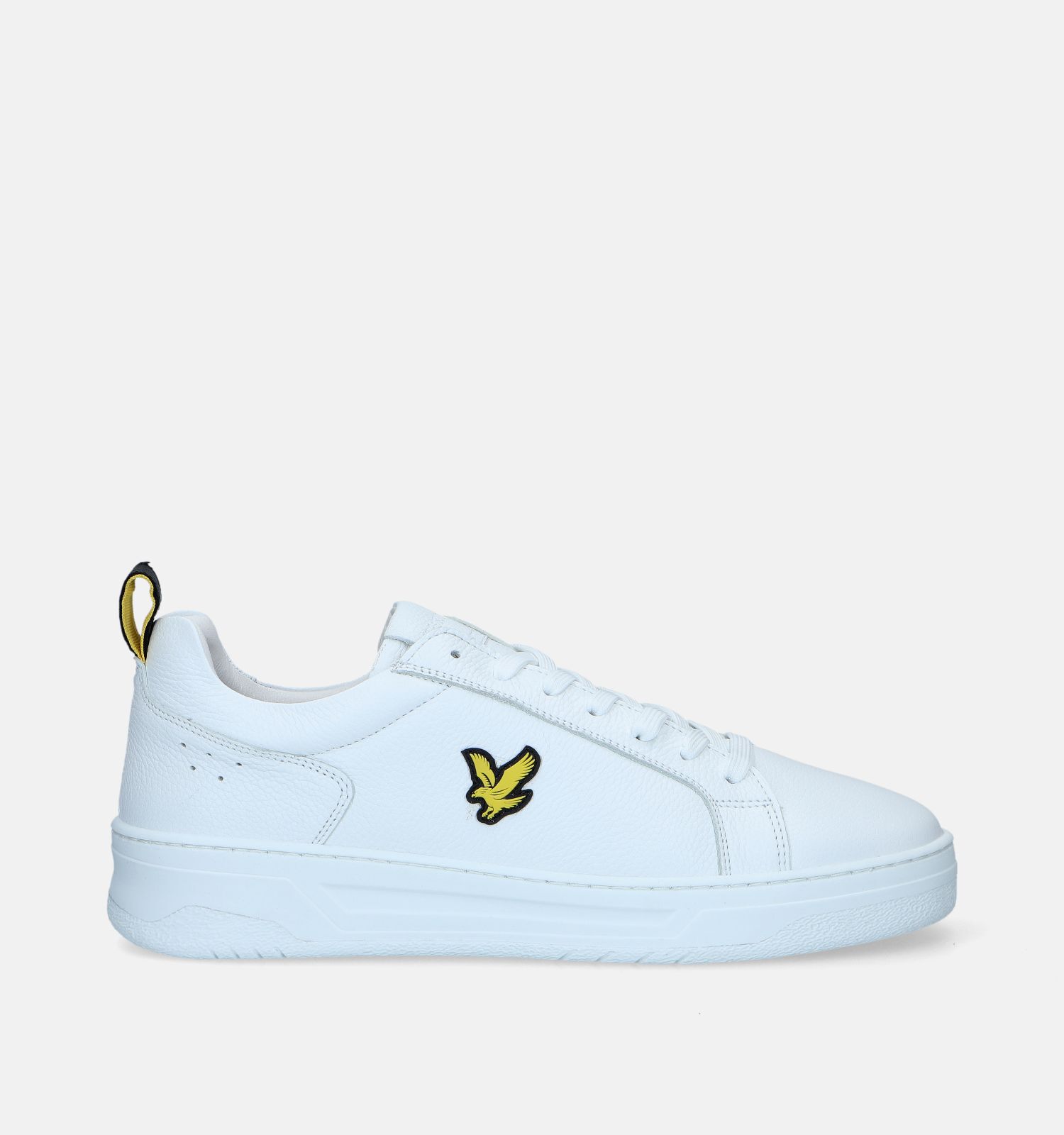 Lyle Scott Witte Veterschoenen Heren Lage schoenen Online op TORFS.BE