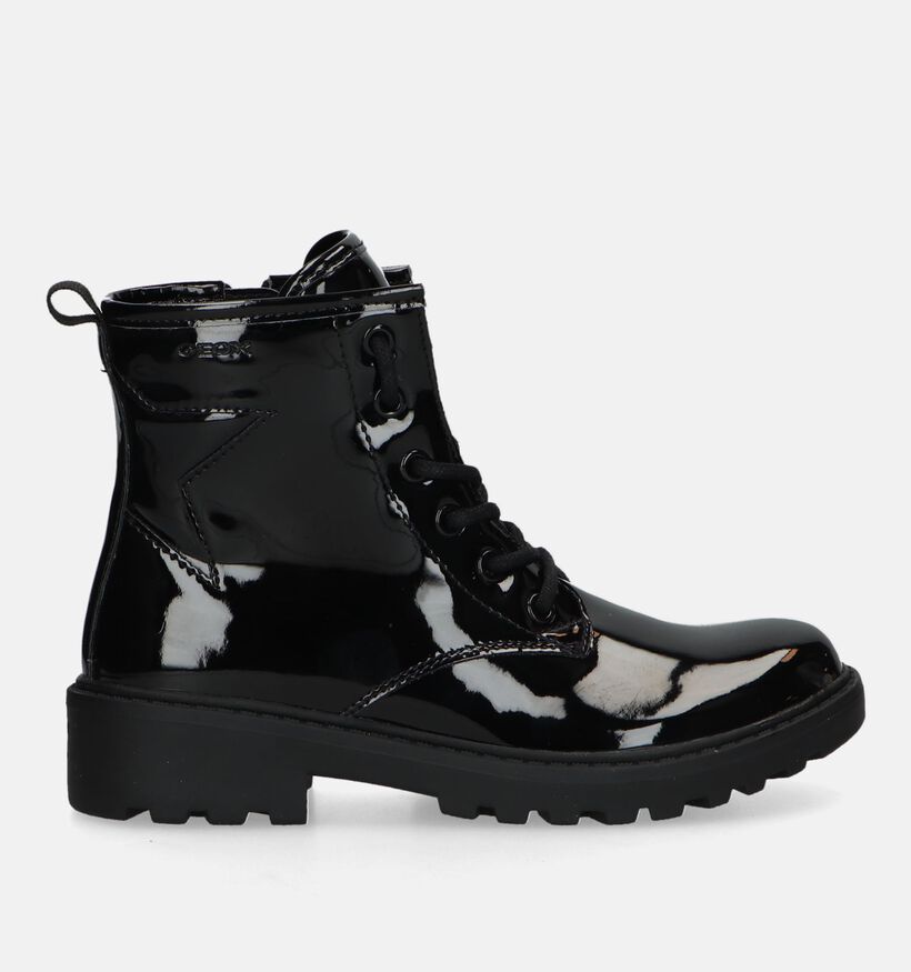 Geox Casey Zwarte Veterboots voor meisjes (328520)