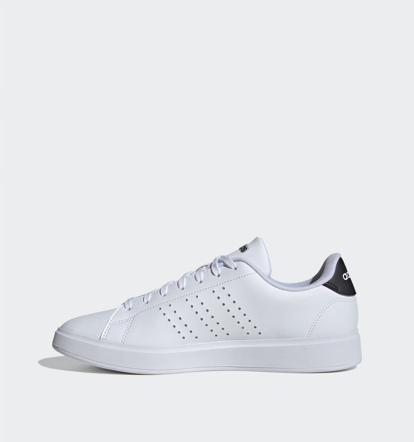 adidas Advantage 2.0 Baskets basses en Blanc pour hommes (372944) - pour semelles orthop&eacute;diques