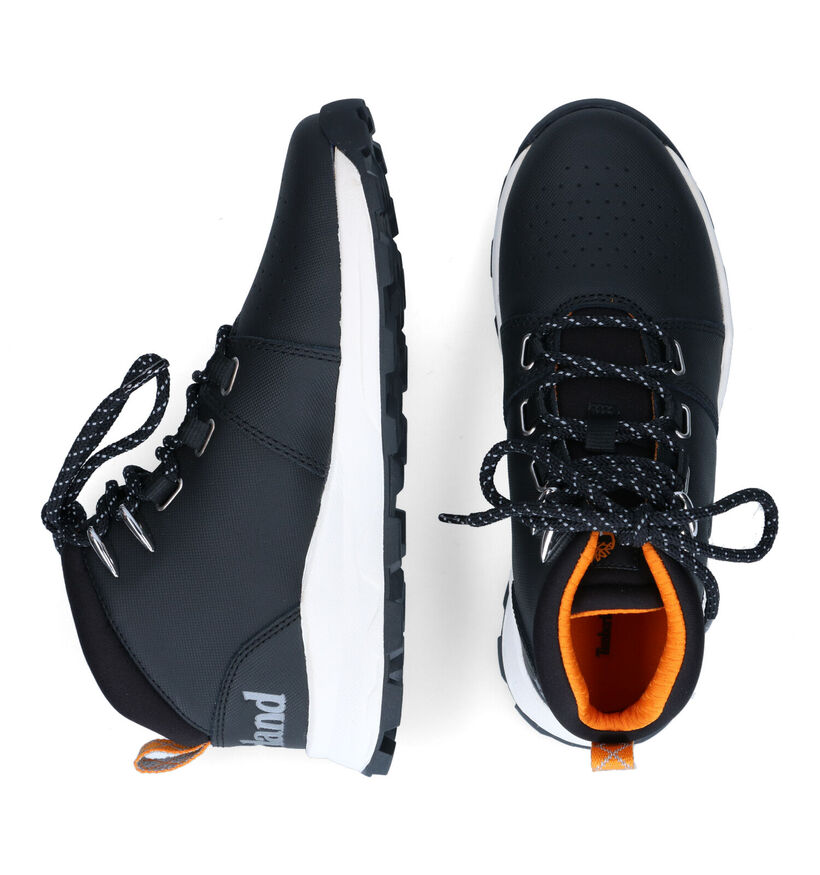 Timberland Brooklyn Mid Bottines en Noir en cuir (293800)