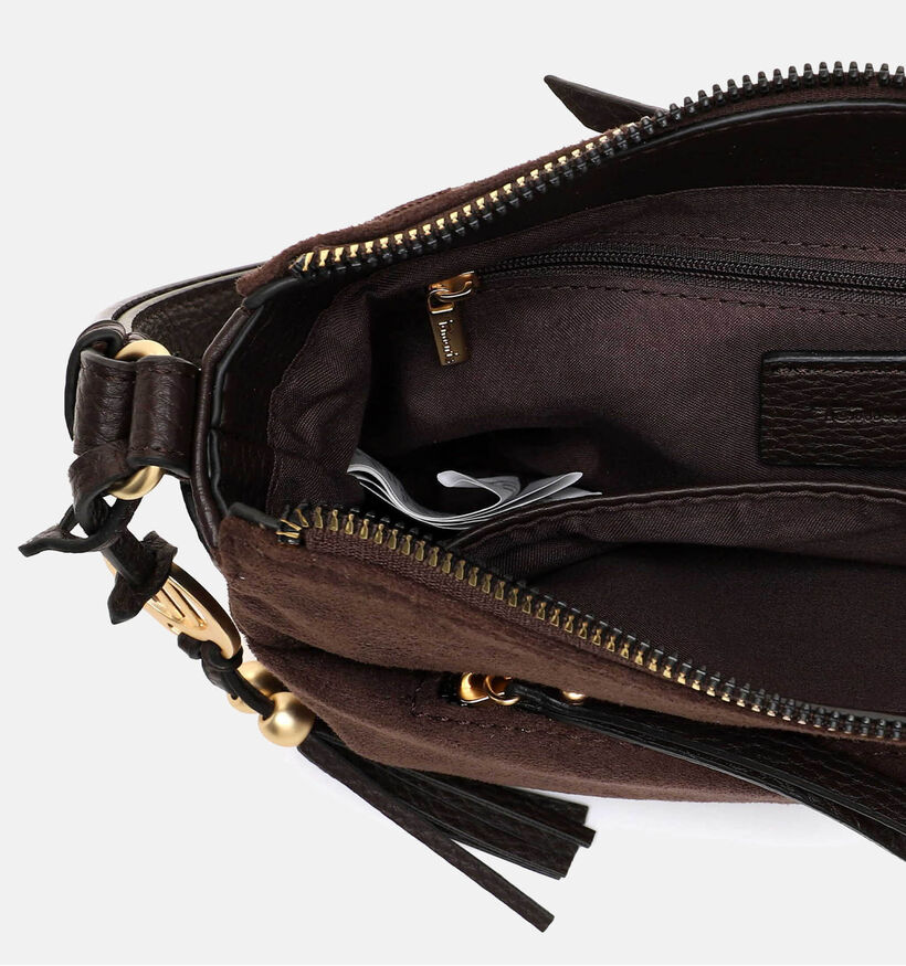 Tamaris Mareike Donkerbruine Crossbodytas voor dames (378709)