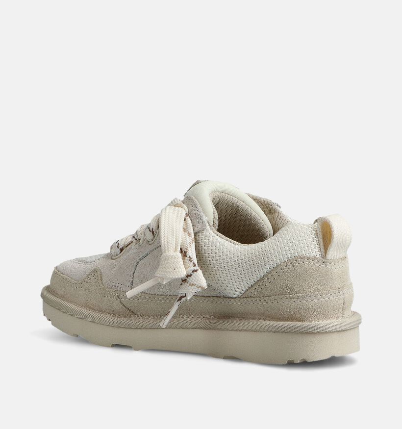 UGG Lowmel Baskets en Marron UGG Lowmel Baskets en Blanc pour filles (373331)