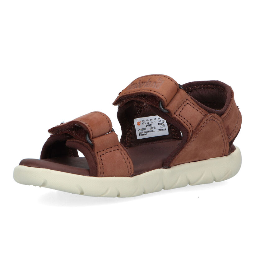 Timberland Nubble Cognac Sandalen voor jongens (337785)
