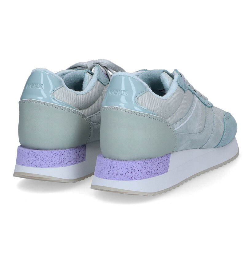 Mexx Jazzy Blauwe Sneakers voor dames (303508) - geschikt voor steunzolen