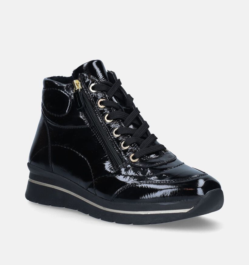 Solemade Ruby 92 Baskets en Noir pour femmes (346798) - pour semelles orthopédiques