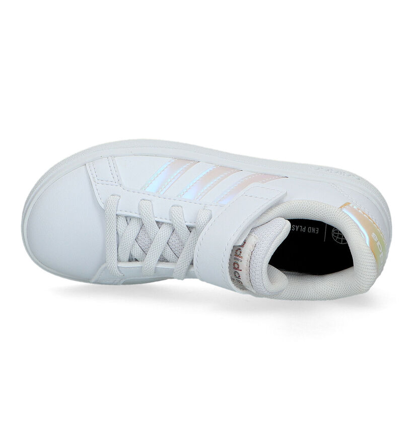 adidas Grand Court 2.0 EL Witte Sneakers voor meisjes (324671)