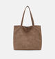 Emily & Noah Eva Suede Cabas en Taupe pour femmes (378842)