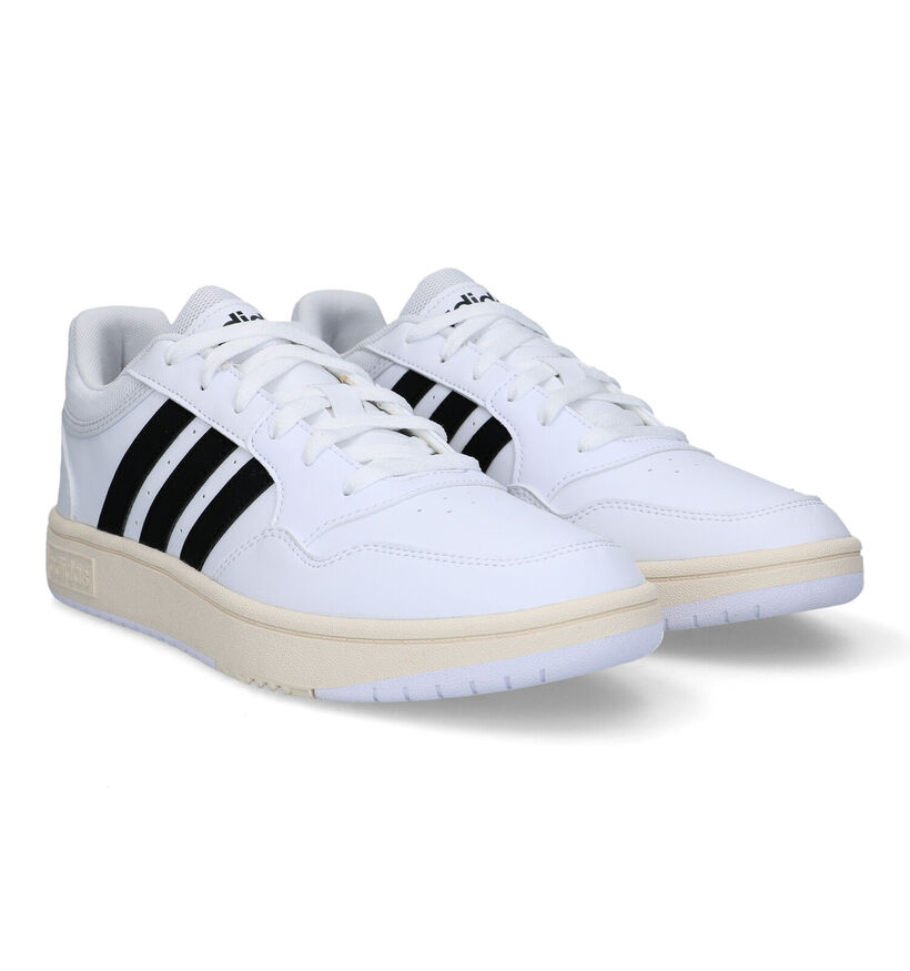 adidas Hoops 3.0 Witte Sneakers voor heren (319013)