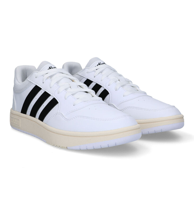 adidas Hoops 3.0 Zwarte Sneakers voor heren (326293)