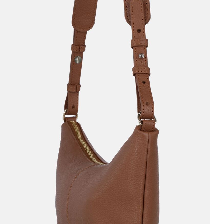 Crinkles Sac porté croisé en Orange pour femmes (342314)