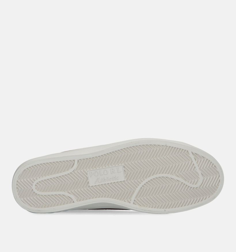 Polo Ralph Lauren Longwood Witte Veterschoenen voor heren (330027) - geschikt voor steunzolen