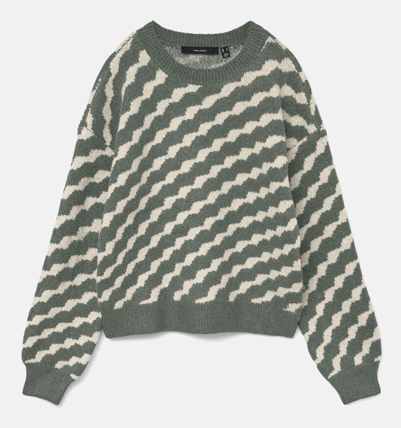 Vero Moda Lara Donkergroene Pull voor dames (361222)