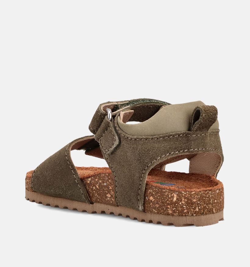 Little David Donkergroene Sandalen voor meisjes, jongens (373080)