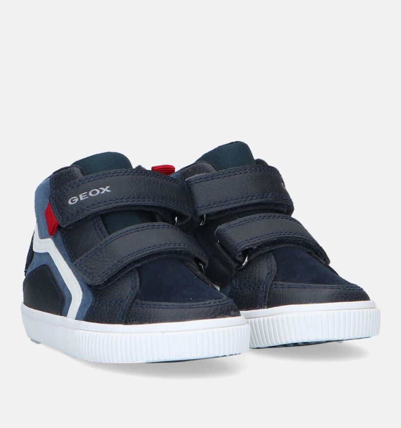 Geox Kilwi Chaussures avec velcro en Bleu pour garçons (330060) - pour semelles orthopédiques