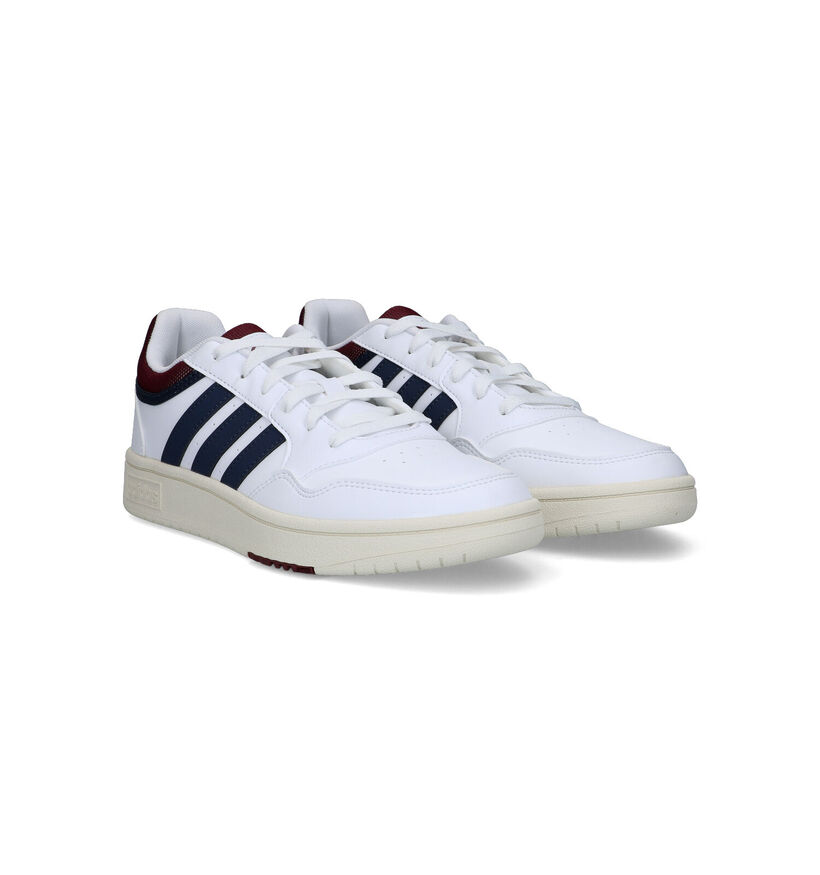 adidas Hoops 3.0 Witte Sneakers voor heren (319011)