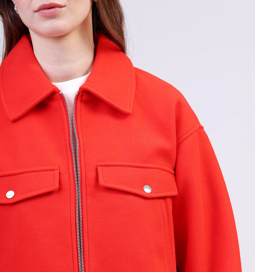 Vero Moda Fortunefrej Rode korte jas voor dames (352161)