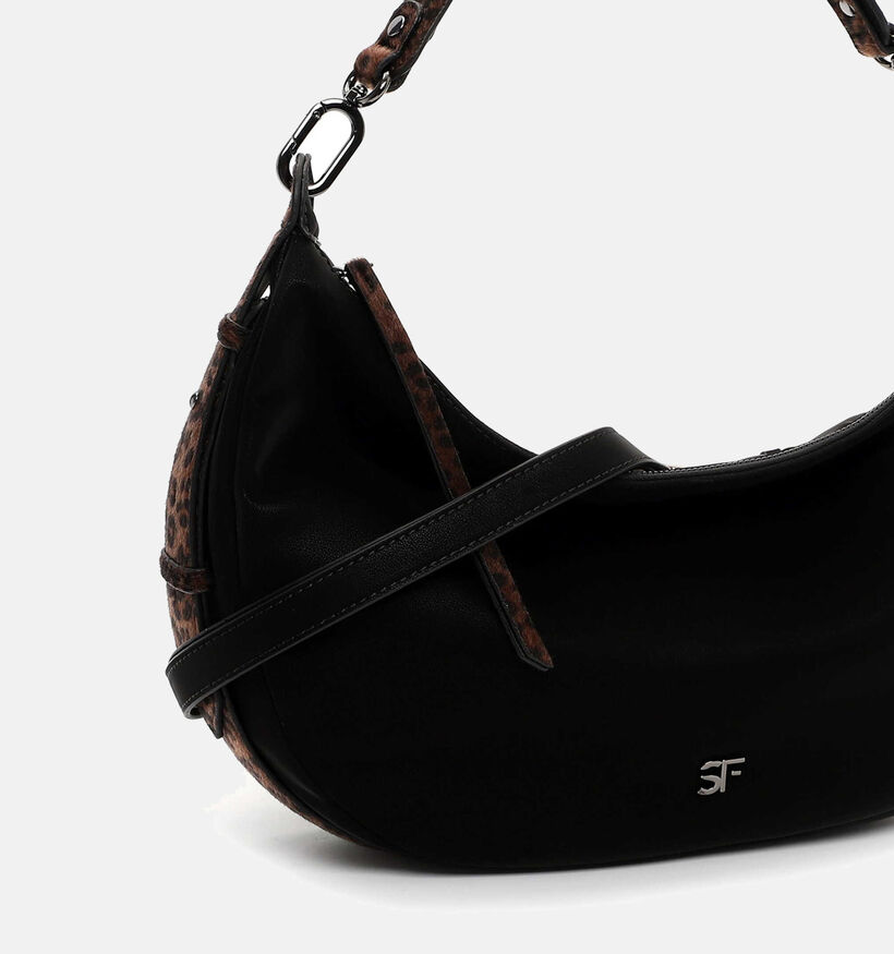 Sury Frey Sammy Zwarte Schoudertas voor dames (363383)