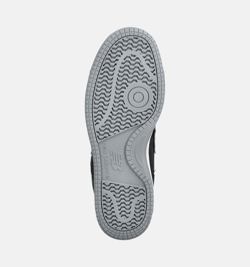 New Balance 480 Baskets en Noir/Ecru pour hommes (375125) - pour semelles orthop&eacute;diques