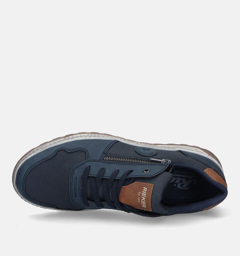 Rieker Chaussures à lacets en Bleu foncé pour hommes (327943)