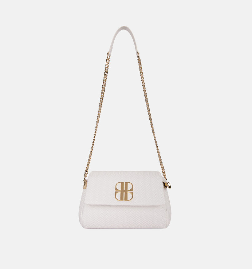 Laurent David Amy Witte Crossbodytas voor dames (373961)