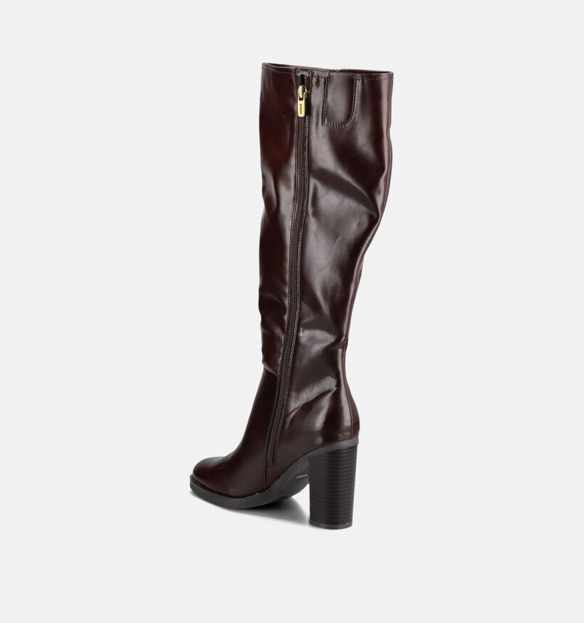Mexx Vinita Teagu Donkerbruine Laarzen voor dames (378557)