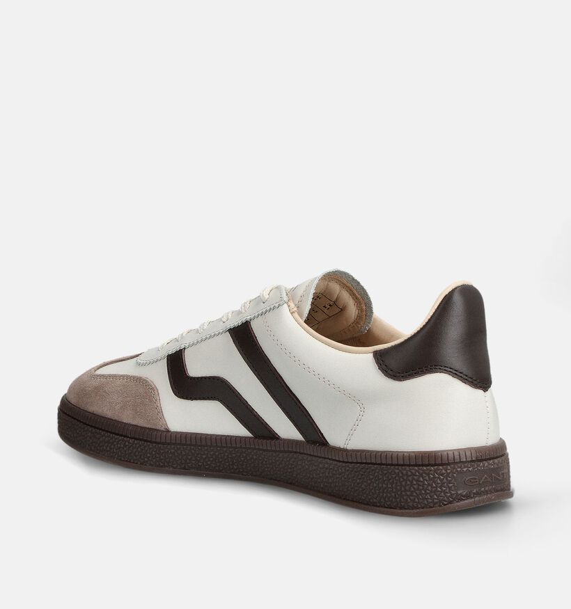 Gant Cuzima Baskets en Blanc/Marron pour femmes (360998) - pour semelles orthopédiques