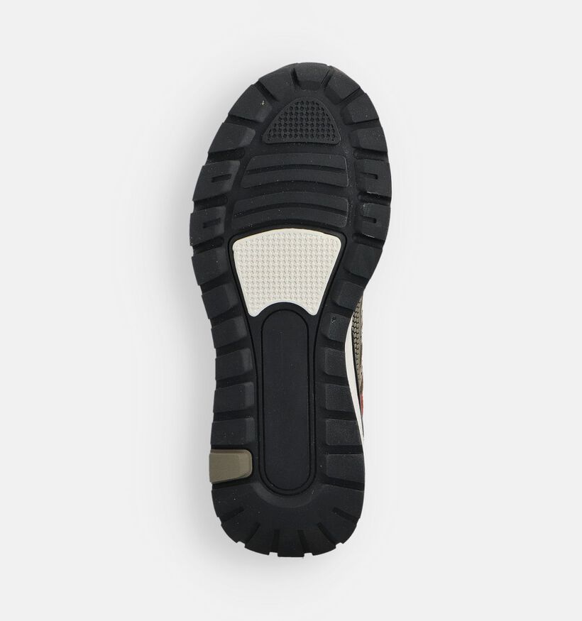 Lyle & Scott Lennox Starflex Kaki Veterschoenen voor heren (362617) - geschikt voor steunzolen