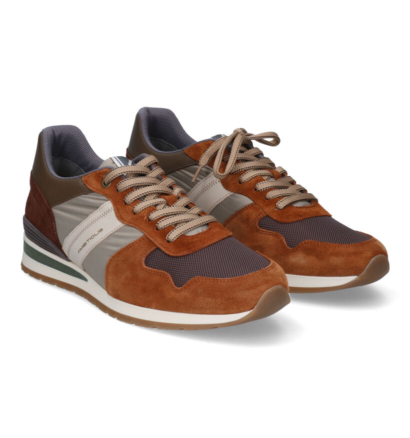 Ambitious Chaussures à lacets en Cognac pour hommes (315599) - pour semelles orthopédiques