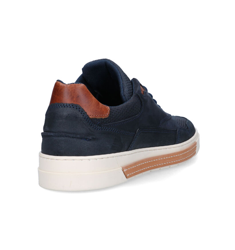 Bullboxer Chaussures à lacets en Bleu pour hommes (323412) - pour semelles orthopédiques