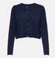 JDY Chloe Gilet en Bleu fonc&eacute; pour femmes (379388)