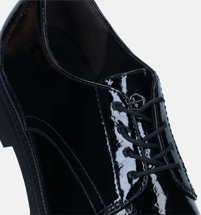 Tamaris Zwarte Veterschoenen voor dames (344595)