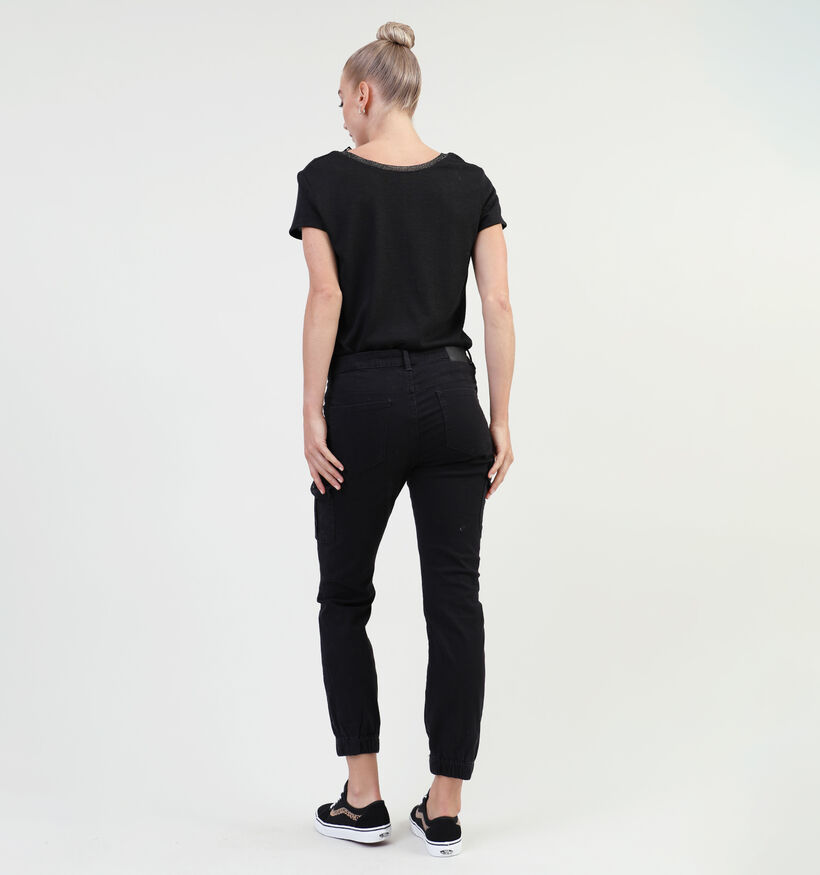 Vero Moda Ivy Pantalon cargo en Noir L30 pour femmes (338147)